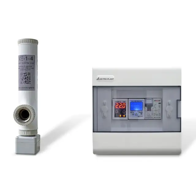Cazan ionic monofazat GAZDA KE 1-4 kW cu cutie de control