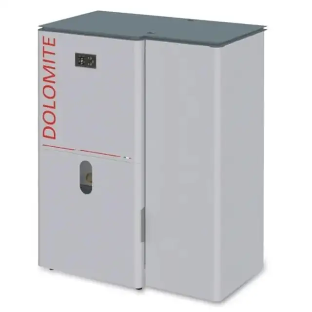 Cazan pe peleti model Dolomite by Dupu, 35kw clasa 5 inox
