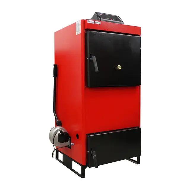 Centrala pe combustibil solid Fiama D2-60 Putere 70 kW, cu Ventilator si Automatizare