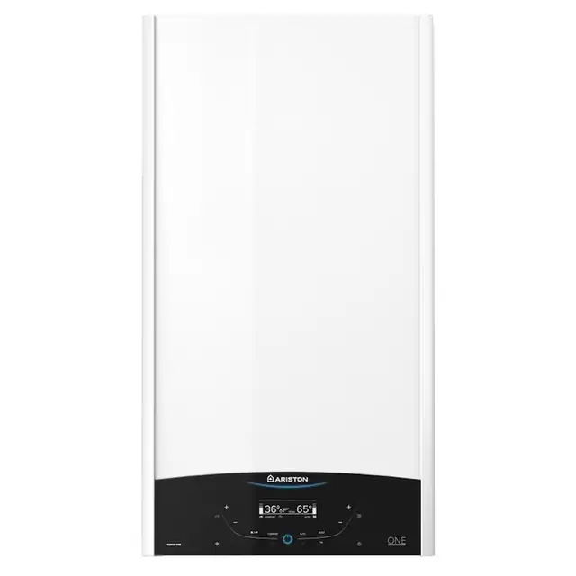 Centrala murala in condensare Ariston Genus One 30, 30 kw, Schimbator primar inox, Interfata cu ecran tactil, fara kit inclus